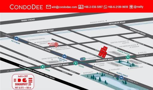 Affordable Condo MRT Sukhumvit BTS Asoke