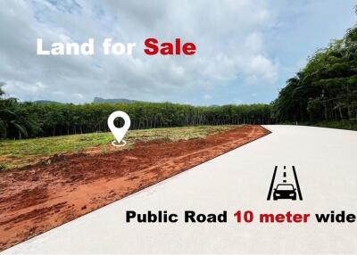 1,600 Sqm. Land listed for ฿ 1,900,000.