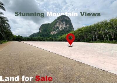 1,600 Sqm. Land listed for ฿ 1,900,000.