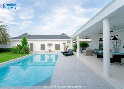 Luxury 3-Bedroom Pool Villa in Hua Hin at Falcon Hill