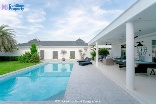 Luxury 3-Bedroom Pool Villa in Hua Hin at Falcon Hill