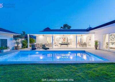 Luxury 3-Bedroom Pool Villa in Hua Hin at Falcon Hill