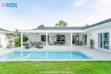 Luxury 3-Bedroom Pool Villa in Hua Hin at Falcon Hill