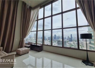 For Sale: High Floor Duplex 2 Bedrooms at The Emporio Place, BTS Phrom Phong 14 Mins Walk