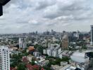 Skyline view of city buildings