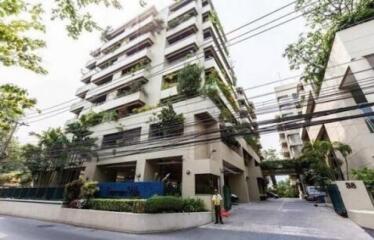 Exterior view of a residential apartment building