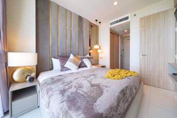 คอนโดนี้มี 1 ห้องนอน  อยู่ในโครงการ คอนโดมิเนียมชื่อ The Riviera Wong Amat Beach 