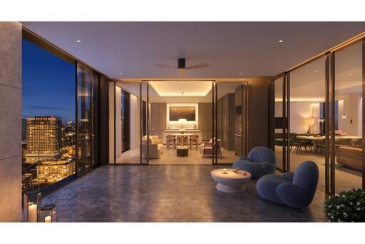 Luxurious Penthouse in Brand New Condo, Steps from BTS Thonglor