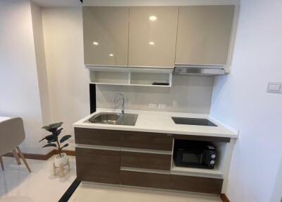 Modern kitchen with compact design