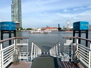 Scenic waterfront view with steps leading to the pier