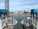 Scenic waterfront view with steps leading to the pier