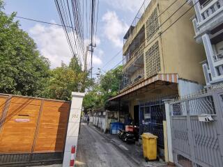 Front view of a residential building