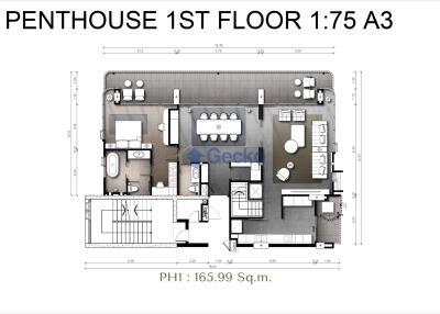 282 ตรม., 4 ห้องนอน, 5 ห้องน้ำ คอนโด ราคา ฿ 72,744,000