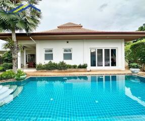 Modern house with outdoor swimming pool