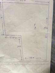 Blueprint of property layout