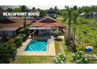 ฺBeachfront houses and pool For Sale