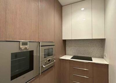 Modern kitchen with built-in appliances