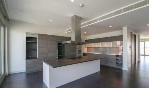 Modern kitchen with island