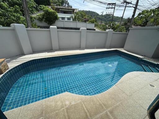 Outdoor swimming pool