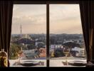 Dining area with a view