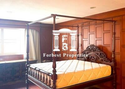 Vintage Bedroom with Four-Poster Bed