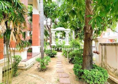 Garden area with greenery and pathway