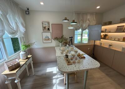 Bright kitchen with a modern design