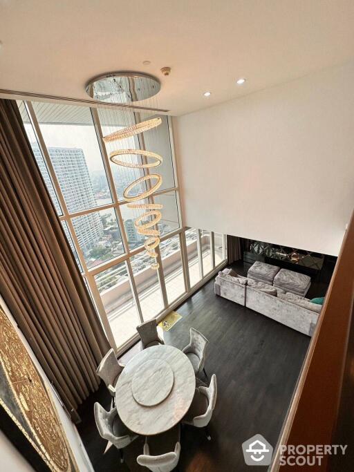 3-BR Penthouse at Watermark Chaophraya near BTS Krung Thon Buri