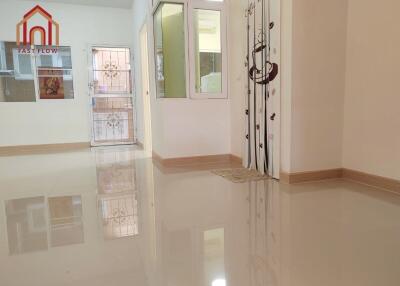 Interior view of a main living area with polished floor