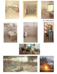 Collage of different rooms and spaces in a property