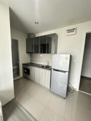 Modern kitchen with appliances and cabinetry