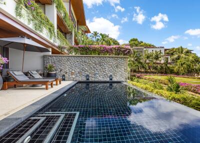 Luxury villa with private pool and garden