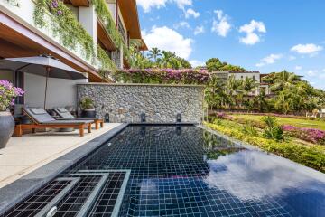 Luxury villa with private pool and garden