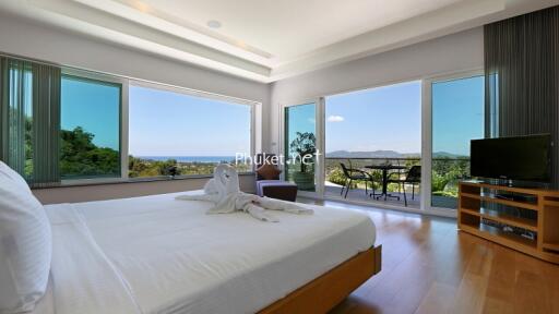 Bedroom with a view and balcony access