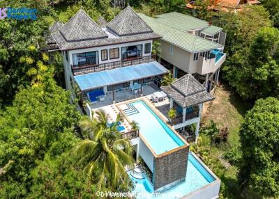 Wonderful Samui 5-Bedroom Seaview Villa at Maenam