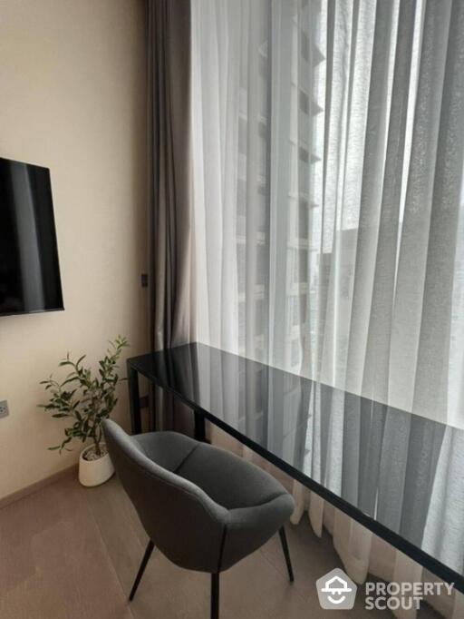 1-BR Condo at The Esse Asoke near MRT Sukhumvit