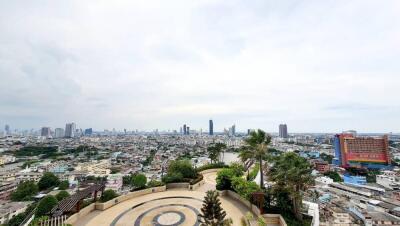 Panoramic view from high-rise building