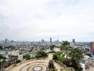 Panoramic view from high-rise building