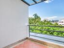 Balcony with scenic view