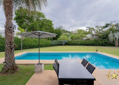 Palm Hills contemporary 4 bedroom pool villa for sale Hua Hin