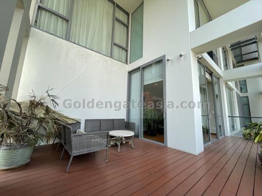 3 Bedrooms Duplex Condo with Large Terrace, The Sukhothai Residence, Sathorn