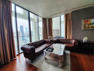 The Sukhothai Residences - Luxury Three Bedroom Condo for Rent Close to Lumphini Park