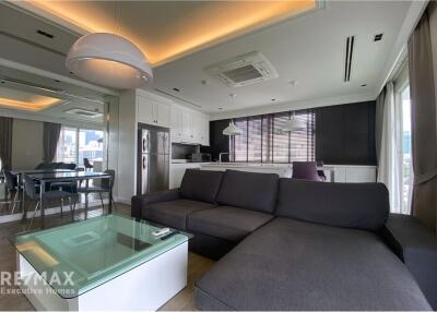 For Rent: 1 Bedroom Condo with Big Balcony near Ruamrudee BTS Ploenchit