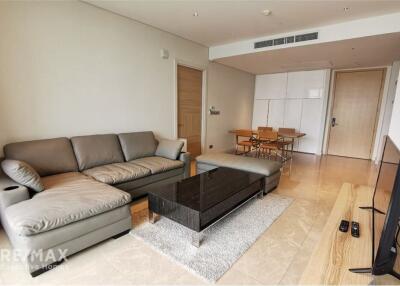 Modern 2 Bed, 2 Bath Condo at Sindhorn Residence  110 Sqm  BTS Chit Lom 12 Mins Walk