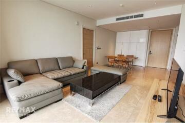 Modern 2 Bed, 2 Bath Condo at Sindhorn Residence  110 Sqm  BTS Chit Lom 12 Mins Walk