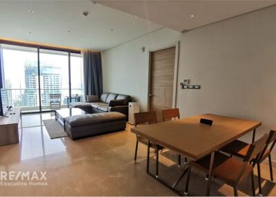 Modern 2 Bed, 2 Bath Condo at Sindhorn Residence  110 Sqm  BTS Chit Lom 12 Mins Walk