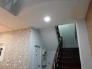 Interior stairway with modern design