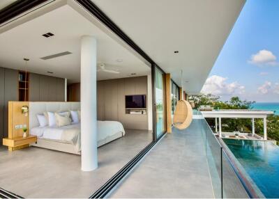 Luxury Villa in this 12-bedroos sea-view pool villa in Koh Samui