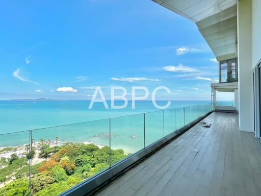 Beachfront Penthouse In Wongamat  For Sale