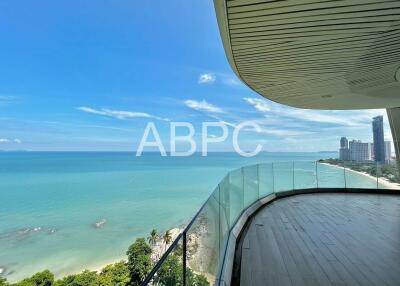 Beachfront Penthouse In Wongamat  For Sale